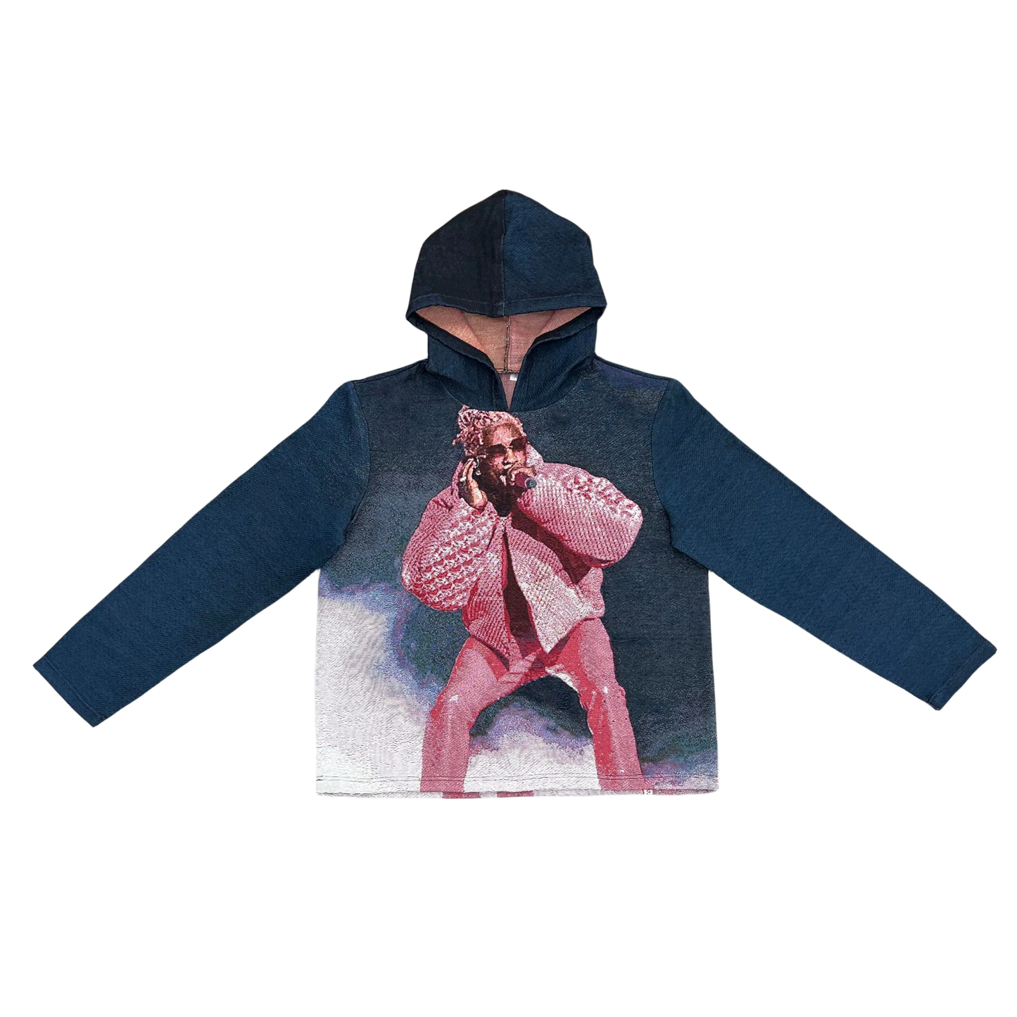 PINK THUG TAPESTRY HOODIE Tapestryifeel