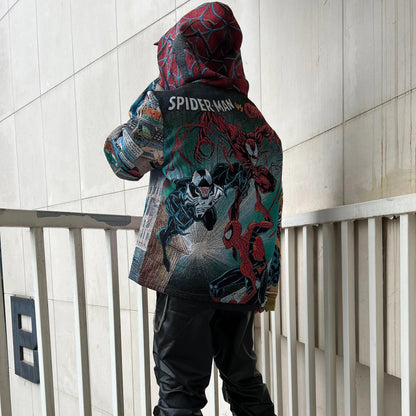 AMAZING SPIDER-MAN TAPESTRY HOODIE Tapestryifeel