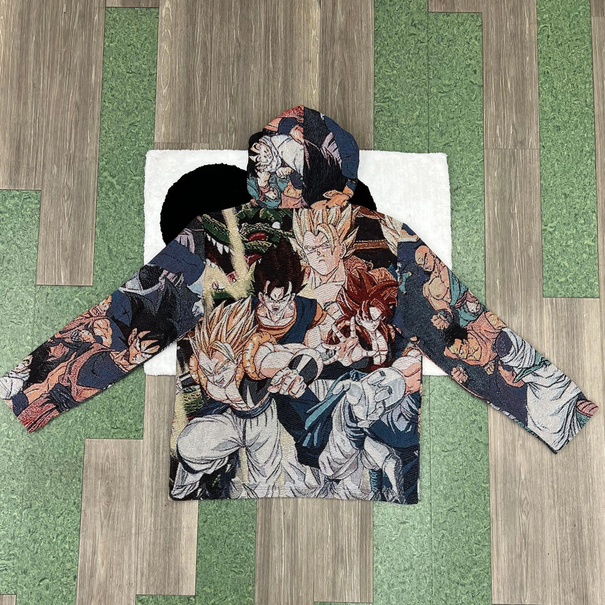 Friends & Family GOKU TAPESTRY HOODIE Tapestryifeel