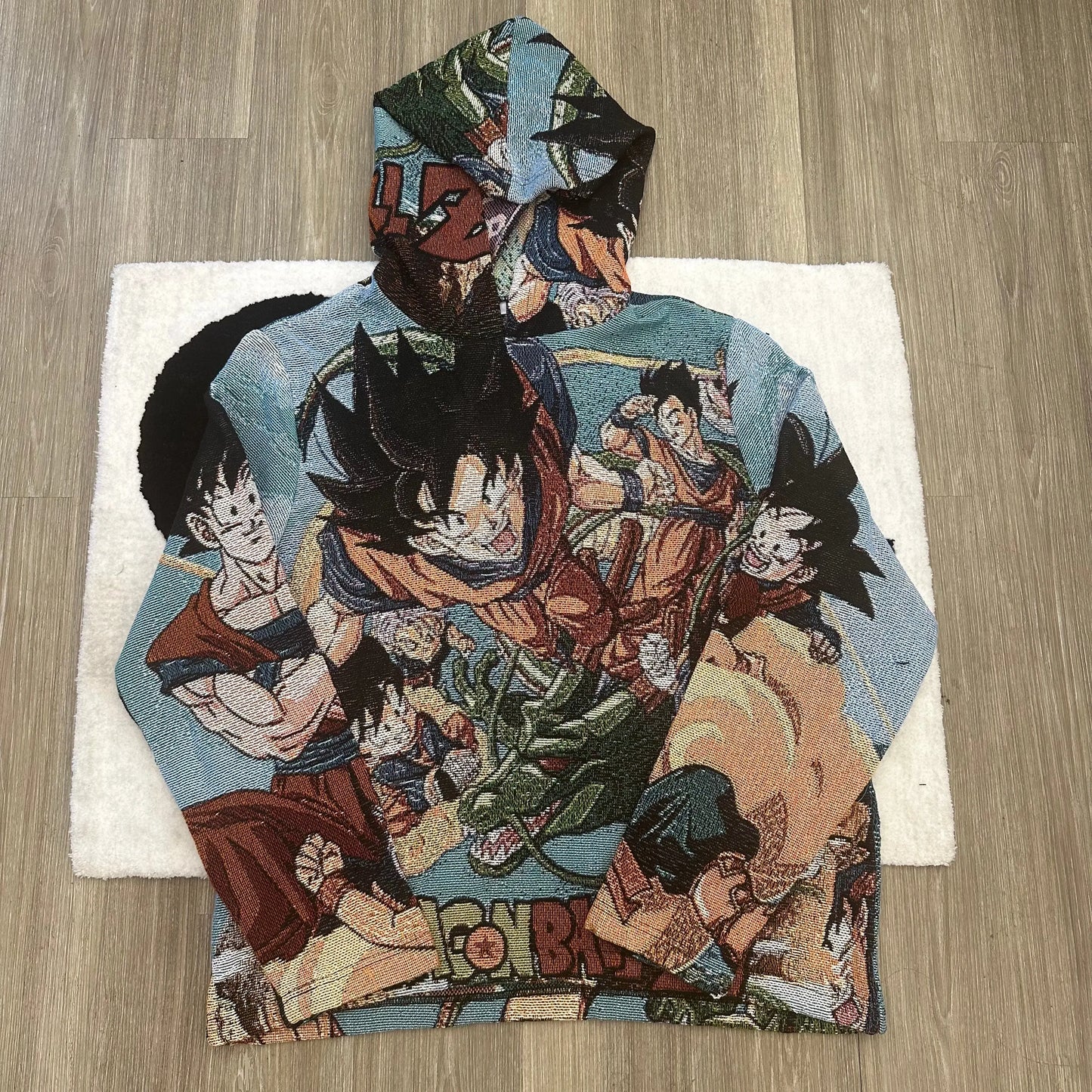 DBZ SHENRON TAPESTRY HOODIE Tapestryifeel