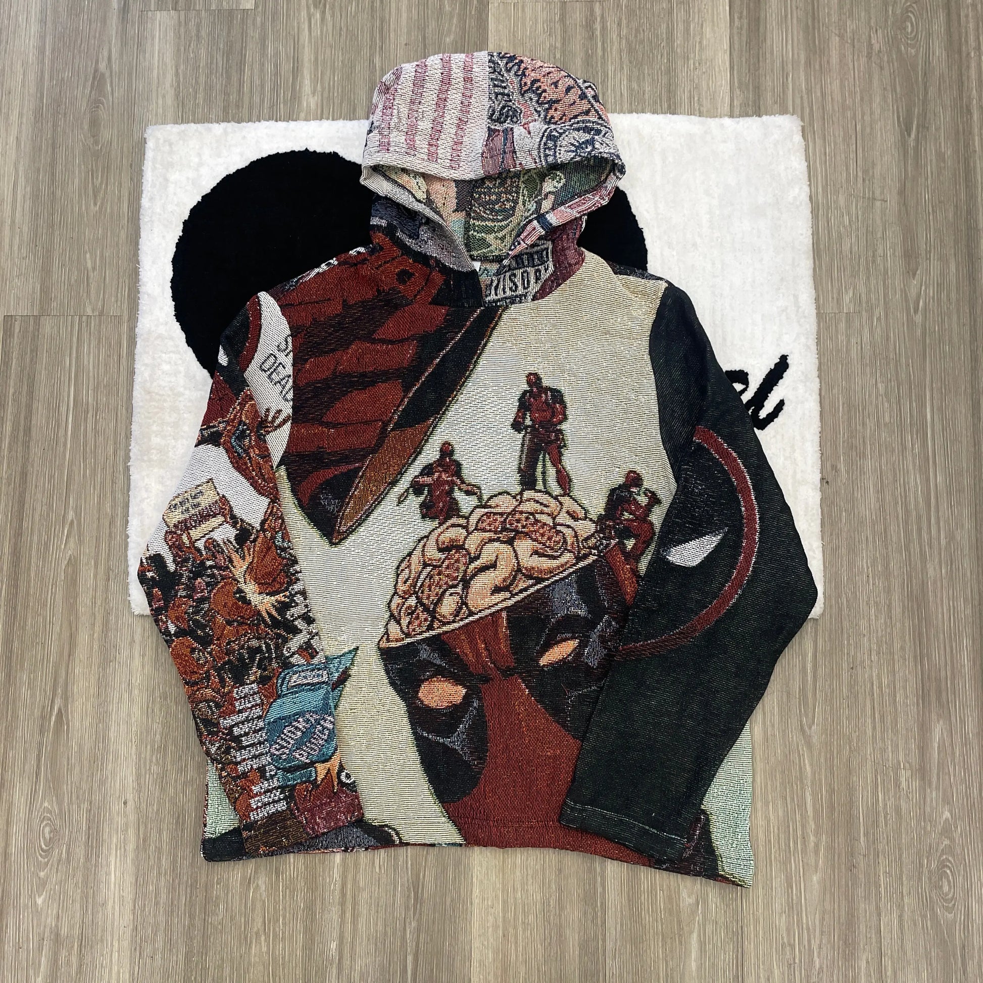 DEADPOOL TAPESTRY HOODIE Tapestryifeel