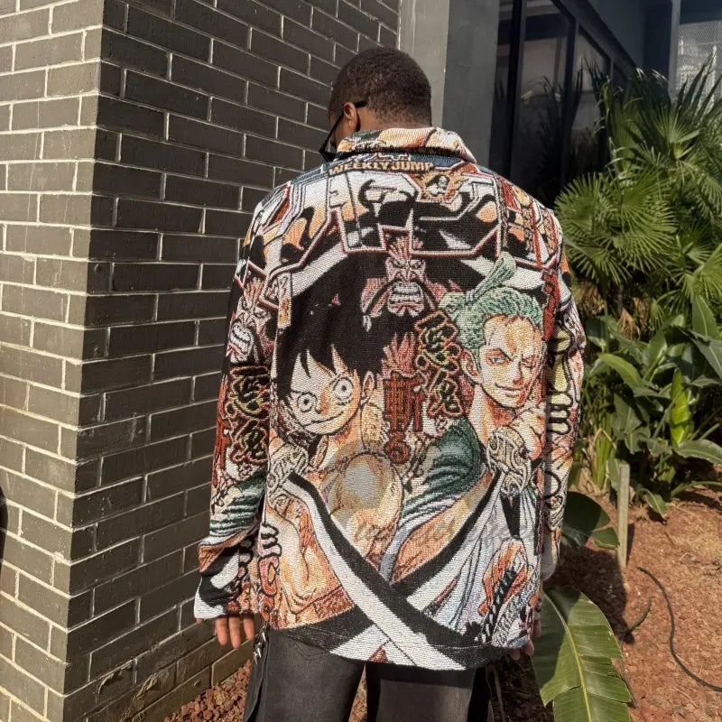 LUFFY AND ZORO WOVEN JACKET
