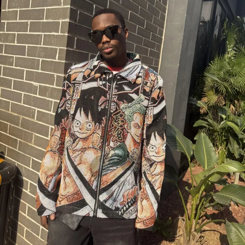 LUFFY AND ZORO WOVEN JACKET