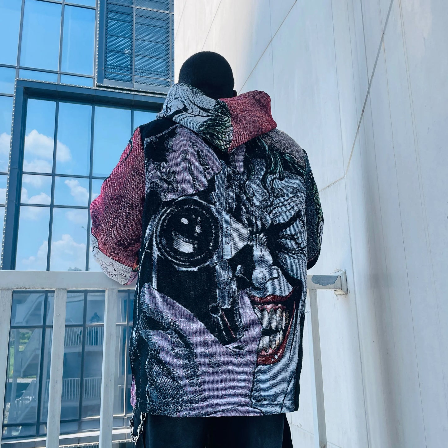 JOKER TAPESTRY HOODIE Tapestryifeel