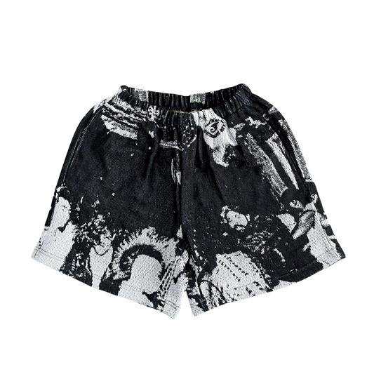 BLACK HIP TAPESTRY SHORT Tapestryifeel