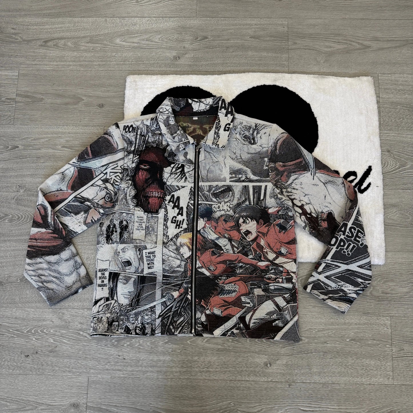 ATTACK ON TITAN TAPESTRY HOODIE Tapestryifeel