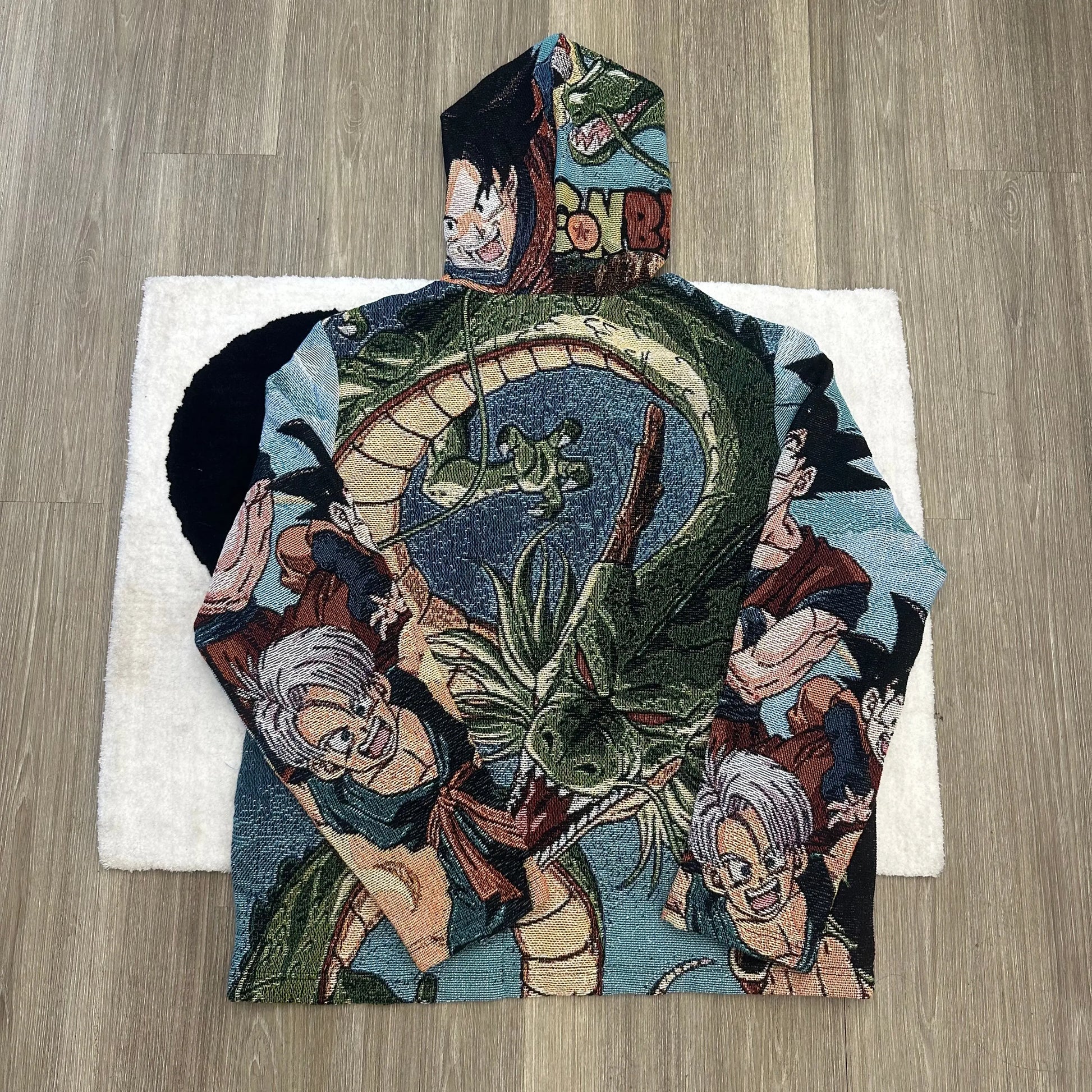 DBZ SHENRON TAPESTRY HOODIE Tapestryifeel