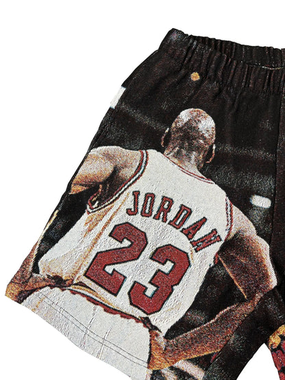 BLACK MJ TAPESTRY SHORTS Tapestryifeel