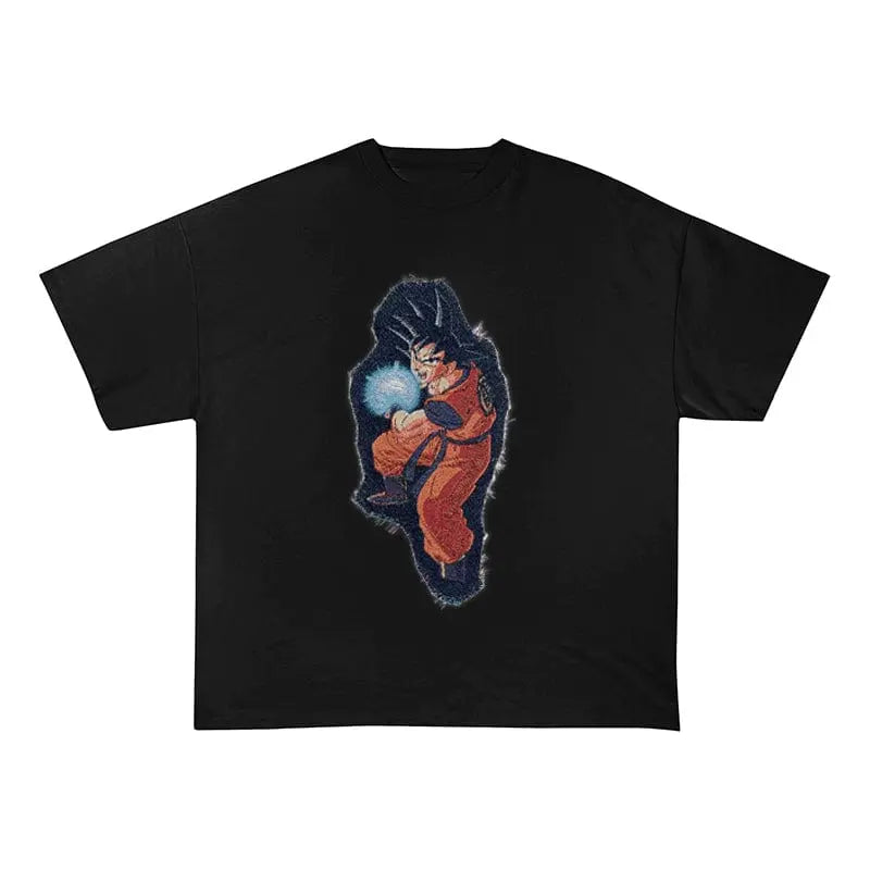 RDMCLOTHINGART tapestry hoodie Goku-8135