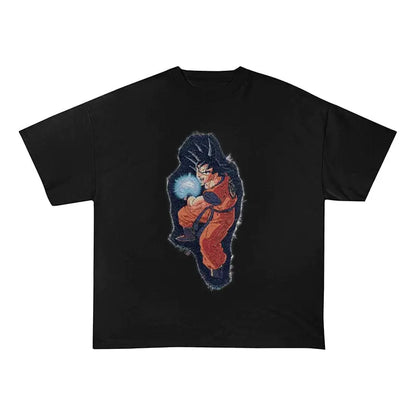 RDMCLOTHINGART tapestry hoodie Goku-8135