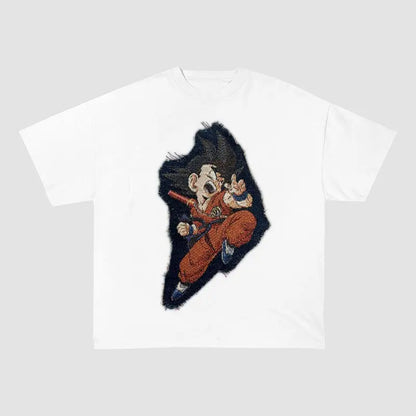 RDMCLOTHINGART tapestry hoodie Goku-8138