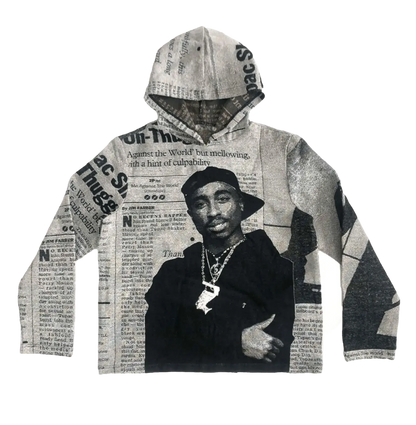 GREY 2PAC TAPESTRY Tapestryifeel