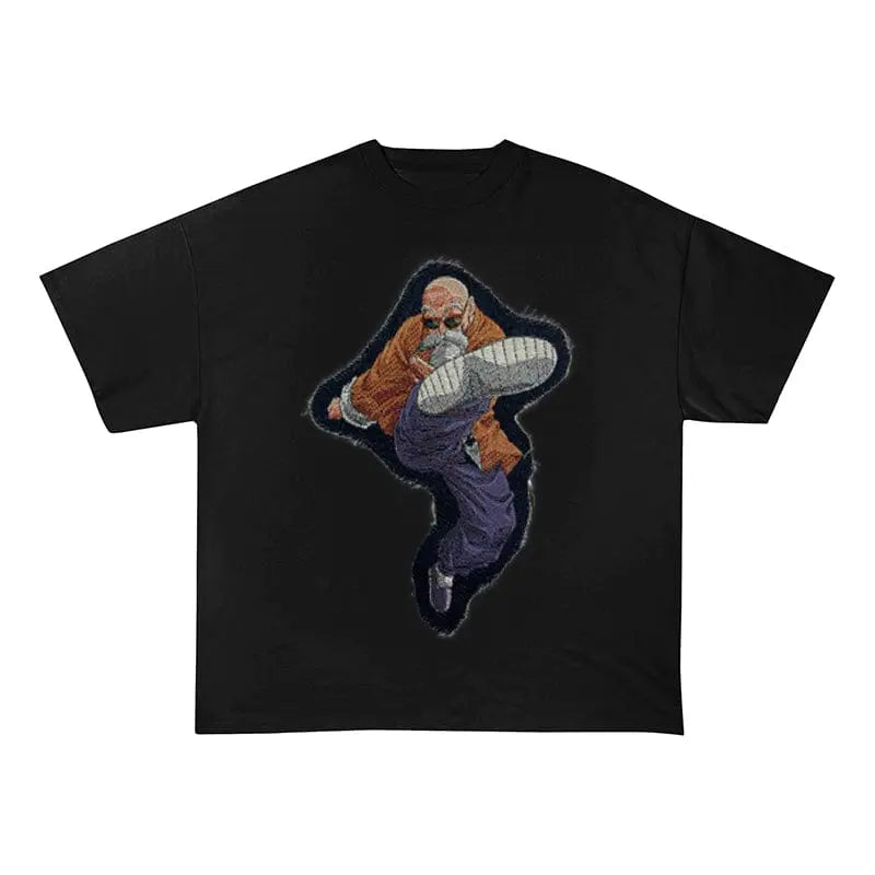 RDMCLOTHINGART tapestry hoodie MasterRoshi HEAVY COTTON TEES-8159