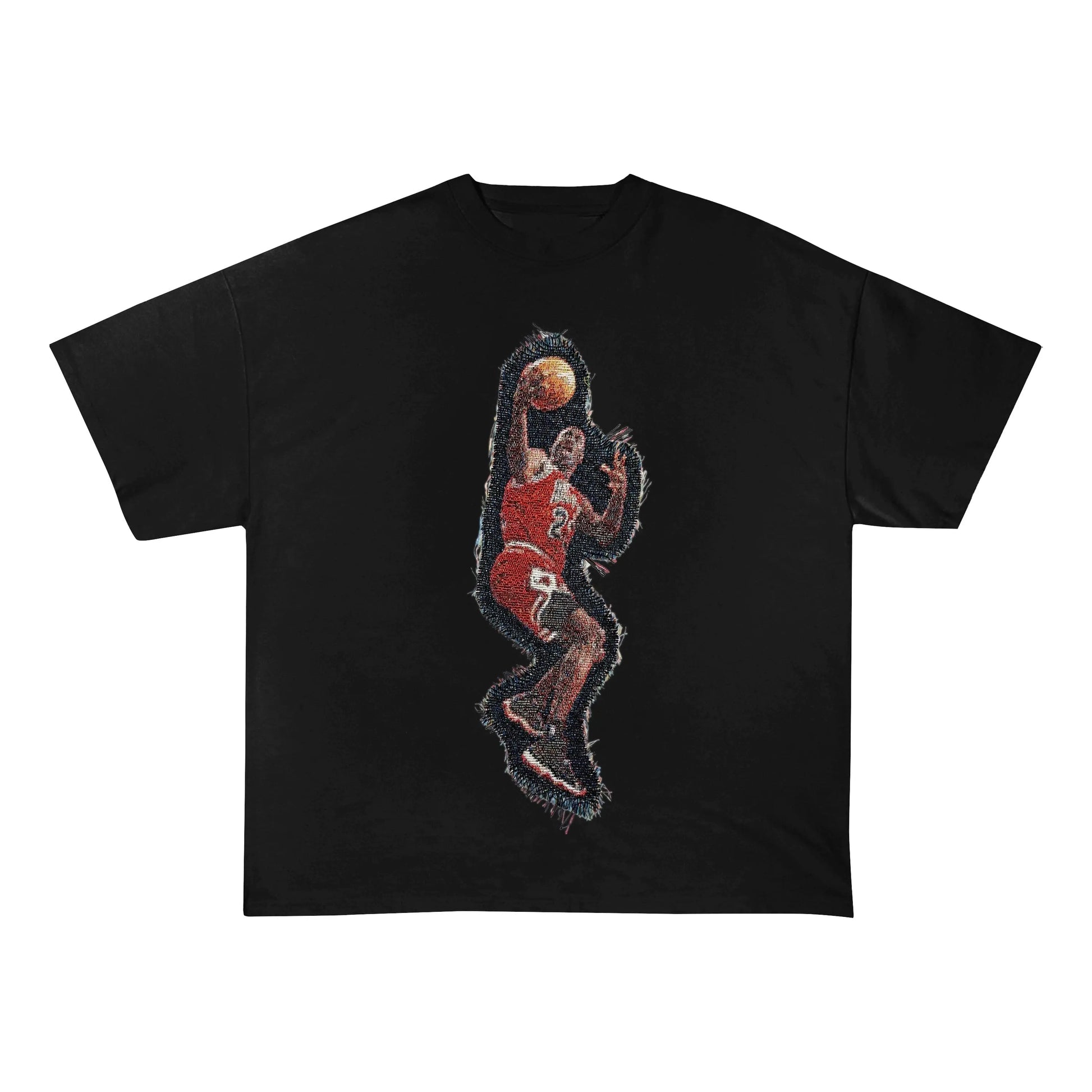 RDMCLOTHINGART tapestry hoodie MJ LAYUP HEAVY WEIGHT PATCH TEE-8108