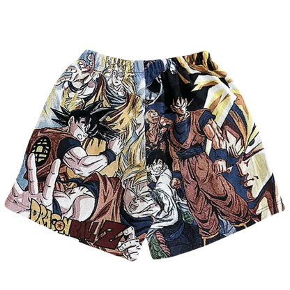 GOKU TAPESTRY SHORTS Tapestryifeel