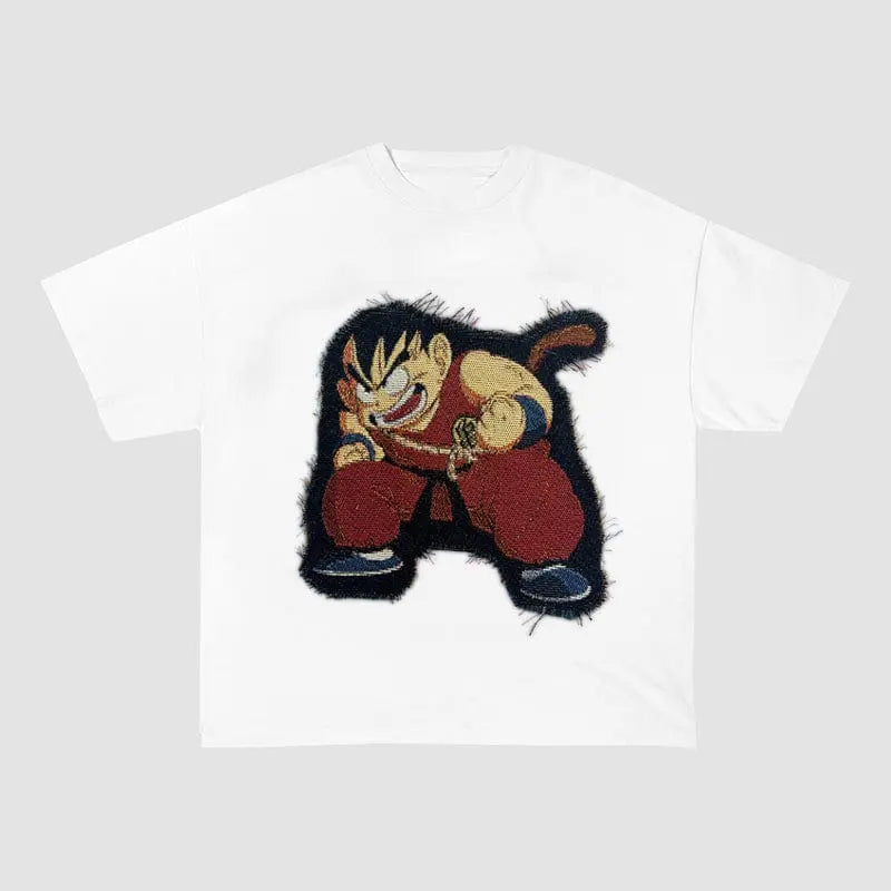 RDMCLOTHINGART tapestry hoodie SonGoku HEAVY COTTON TEES-8130