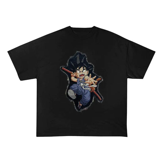 RDMCLOTHINGART tapestry hoodie SonGoku HEAVY COTTON TEES-8170