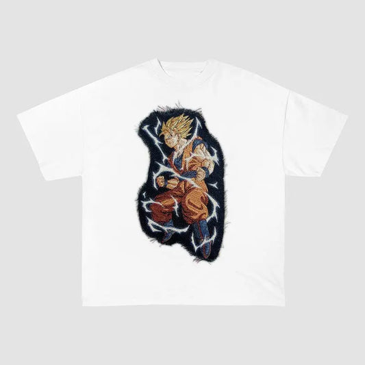 RDMCLOTHINGART tapestry hoodie SuperSaiyan HEAVY COTTON TEES-8133