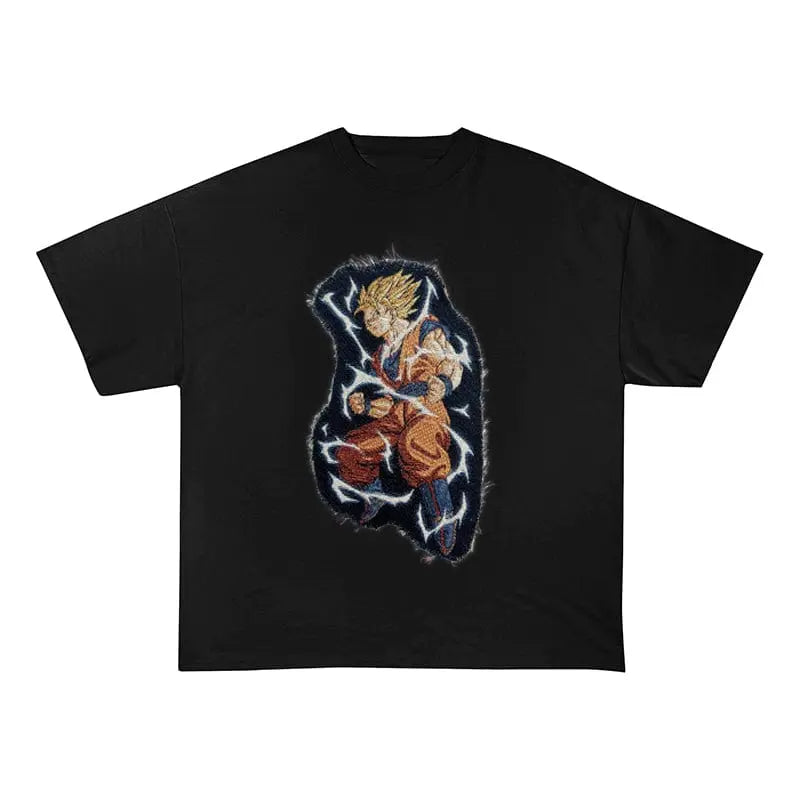 RDMCLOTHINGART tapestry hoodie SuperSaiyan HEAVY COTTON TEES-8133